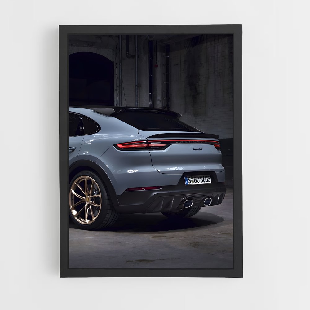Poster Turbo Performance – affiche Porsche (vue 2)